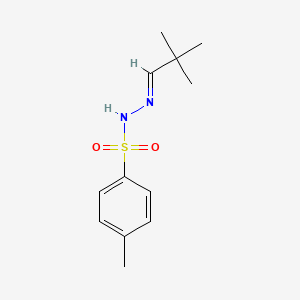 molecular formula C12H18N2O2S B11956424 P-Toluenesulfonic acid (2,2-dimethylpropylidene)hydrazide CAS No. 76357-56-7