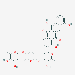 molecular formula C37H42O13 B1195643 Quanolirone I 