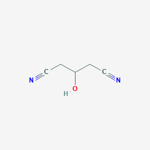 molecular formula C5H6N2O B1195648 3-羟基戊二腈 CAS No. 13880-89-2