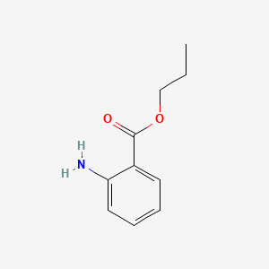 molecular formula C10H13NO2 B1195654 丙酸邻氨基苯甲酸酯 CAS No. 30954-98-4