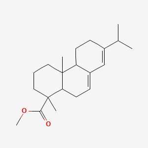 molecular formula C21H32O2 B11956550 Methyl abieta-7,13-dien-18-oate 