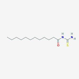 molecular formula C13H26N2OS B11956587 1-Dodecanoyl-2-thiourea CAS No. 86310-65-8