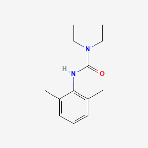 molecular formula C13H20N2O B11956600 1,1-Diethyl-3-(2,6-xylyl)urea CAS No. 39143-74-3
