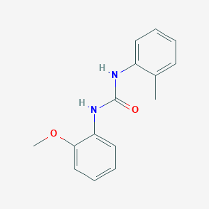 molecular formula C15H16N2O2 B11956608 1-(2-Methoxyphenyl)-3-(o-tolyl)urea CAS No. 106106-63-2