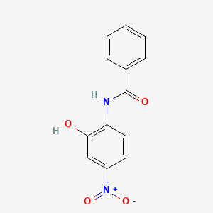 molecular formula C13H10N2O4 B11956609 N-(2-hydroxy-4-nitrophenyl)benzamide CAS No. 38880-89-6