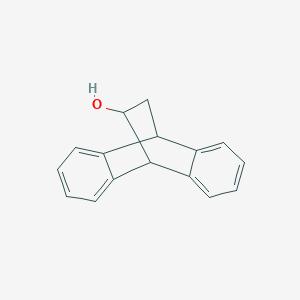 molecular formula C16H14O B11956610 Tetracyclo[6.6.2.02,7.09,14]hexadeca-2,4,6,9,11,13-hexaen-15-ol CAS No. 1521-59-1