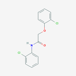 molecular formula C14H11Cl2NO2 B11956633 2'-Chloro-2-(2-chlorophenoxy)acetanilide CAS No. 70907-02-7