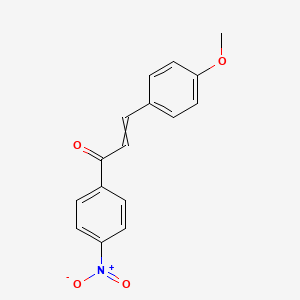 molecular formula C16H13NO4 B11956645 4-Methoxy-4'-nitrochalcone 