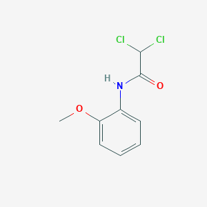 molecular formula C9H9Cl2NO2 B11956666 2,2-Dichloro-n-(2-methoxyphenyl)acetamide CAS No. 14676-37-0