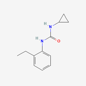 molecular formula C12H16N2O B11956716 1-Cyclopropyl-3-(2-ethylphenyl)urea CAS No. 64393-36-8