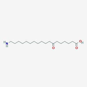 molecular formula C18H35NO3 B11956753 18-Amino-7-oxooctadecanoic acid 