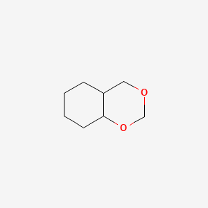 molecular formula C8H14O2 B11956761 Hexahydro-4h-1,3-benzodioxine CAS No. 2931-14-8