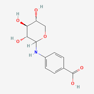 molecular formula C12H15NO6 B1195677 Benaxibine CAS No. 27661-27-4