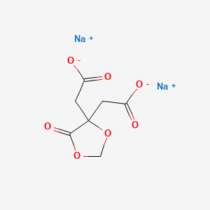 molecular formula C7H6Na2O7 B1195679 Methylenecitric acid CAS No. 126-20-5