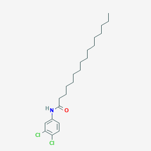 molecular formula C22H35Cl2NO B11956801 N-(3,4-dichlorophenyl)hexadecanamide CAS No. 72298-81-8