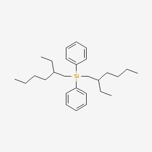 molecular formula C28H44Si B11956810 Bis(2-ethylhexyl)diphenylsilane 