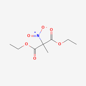 molecular formula C8H13NO6 B11956822 Diethyl 2-methyl-2-nitromalonate CAS No. 65612-01-3