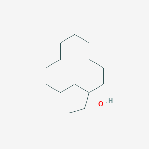 molecular formula C14H28O B11956823 1-Ethyl-1-cyclododecanol CAS No. 16313-36-3