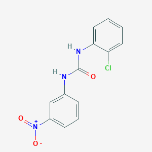 molecular formula C13H10ClN3O3 B11956846 1-(2-Chlorophenyl)-3-(3-nitrophenyl)urea CAS No. 13208-67-8