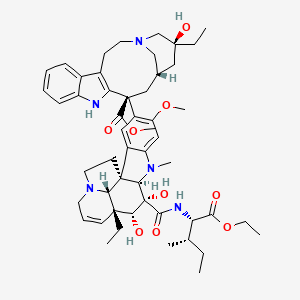 molecular formula C51H69N5O9 B1195685 Vinleucinol 