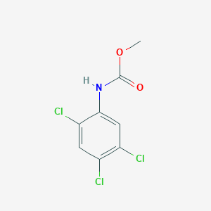 molecular formula C8H6Cl3NO2 B11956865 Methyl N-(2,4,5-trichlorophenyl)carbamate 