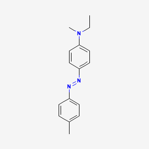 molecular formula C16H19N3 B11956936 N-Ethyl-N-methyl-4-(P-tolylazo)aniline CAS No. 199107-70-5