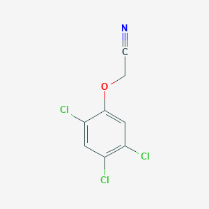molecular formula C8H4Cl3NO B11956984 2-(2,4,5-Trichlorophenoxy)acetonitrile CAS No. 18288-25-0