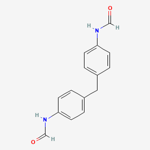 molecular formula C15H14N2O2 B11957051 Formamide, N,N'-(methylenedi-4,1-phenylene)bis- CAS No. 52721-83-2