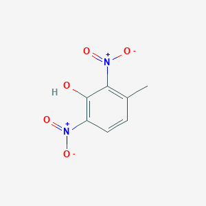 molecular formula C7H6N2O5 B11957076 3-Methyl-2,6-dinitrophenol CAS No. 92657-68-6