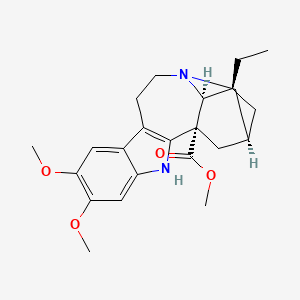 molecular formula C23H30N2O4 B1195711 Conopharyngine 