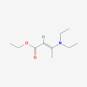 molecular formula C10H19NO2 B11957117 Ethyl 3-(diethylamino)-crotonate CAS No. 59222-31-0