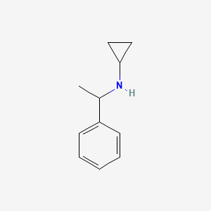 molecular formula C11H15N B1195714 n-(1-Phenylethyl)cyclopropanamine CAS No. 51586-25-5