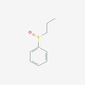 molecular formula C9H12OS B11957232 (Propylsulfinyl)benzene 