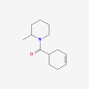 Cyclohex-3-en-1-yl(2-methylpiperidin-1-yl)methanone