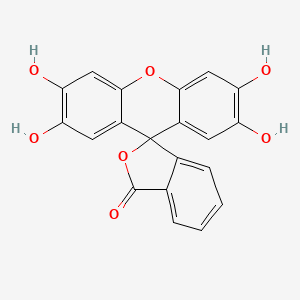 molecular formula C20H12O7 B1195727 2-Hydroxyhydroquinonephthalein CAS No. 2320-44-7
