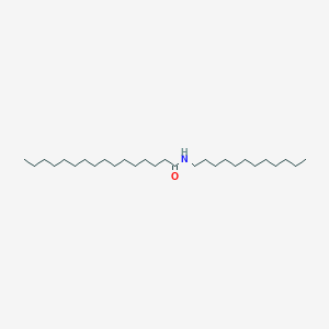 molecular formula C28H57NO B11957290 N-dodecylhexadecanamide CAS No. 65833-27-4