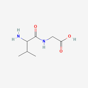 molecular formula C7H14N2O3 B11957314 D,L-Valylglycin CAS No. 71698-68-5