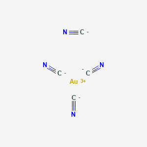 Gold(3+);tetracyanide