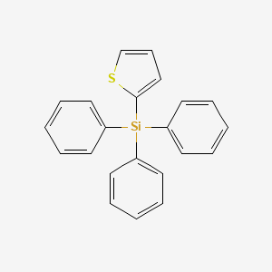 molecular formula C22H18SSi B11957343 Triphenyl(thiophen-2-yl)silane CAS No. 18740-94-8