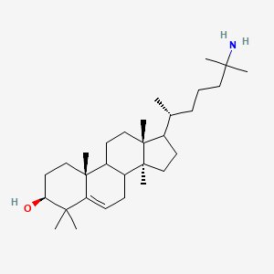 molecular formula C30H53NO B1195740 25-Aminocholesterol 