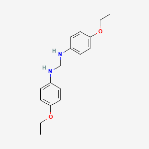 molecular formula C17H22N2O2 B11957432 N,N'-Methylenebis(4-ethoxyaniline) CAS No. 17616-01-2