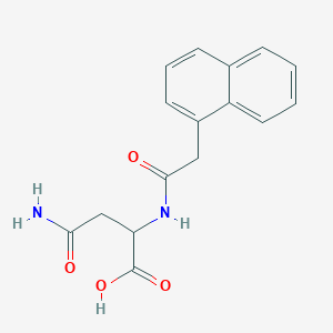 molecular formula C16H16N2O4 B11957565 N~2~-(1-naphthylacetyl)asparagine 