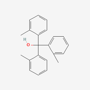 molecular formula C22H22O B11957601 Tris(2-methylphenyl)methanol CAS No. 6922-86-7