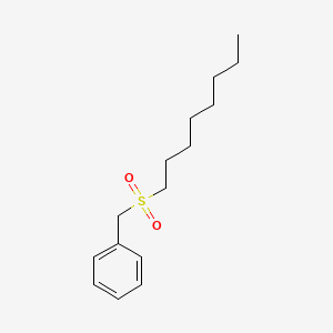 molecular formula C15H24O2S B11957604 ((Octylsulfonyl)methyl)benzene CAS No. 34008-99-6