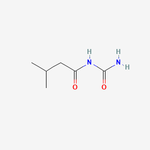 molecular formula C6H12N2O2 B1195767 Isovalerylurea CAS No. 2274-08-0