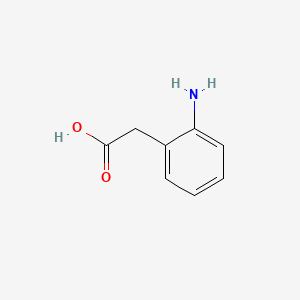 molecular formula C8H9NO2 B1195769 2-氨基苯乙酸 CAS No. 3342-78-7