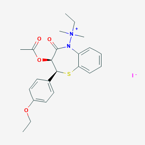 molecular formula C23H29IN2O4S B119577 Quat-dtz CAS No. 147511-30-6