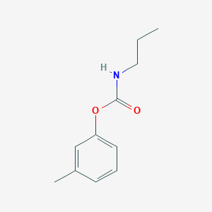 molecular formula C11H15NO2 B11957735 3-Methylphenyl propylcarbamate CAS No. 60249-27-6