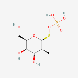 molecular formula C7H15O8PS B1195777 Mesgalp CAS No. 23973-05-9