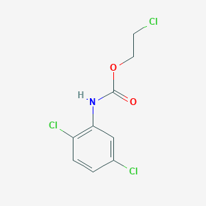 molecular formula C9H8Cl3NO2 B11957803 2-Chloroethyl 2,5-dichlorophenylcarbamate CAS No. 6328-18-3